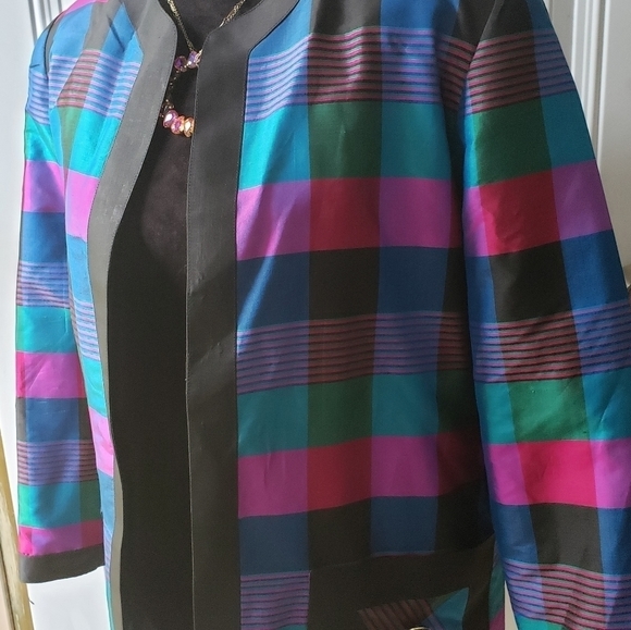 Vintage Thai Silk Jacket - Picture 7 of 7